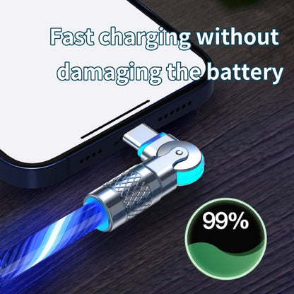 ShineLink - 540° Rotating Fast Charging Cable with Lights