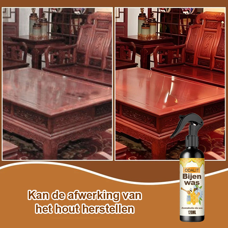 Natuurlijke microgemoleculariseerde bijenwas spray