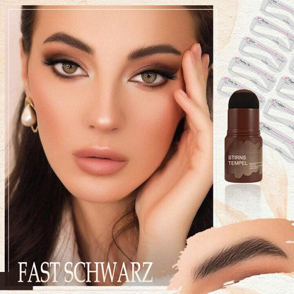 🔥 LETZTER TAG – KAUF 1, ERHALTE 1 GRATIS, NUR 10,99 $ PRO STÜCK! 🔥 🎉 Perfektes Augenbrauen-Schablonen- & Stempel-Set