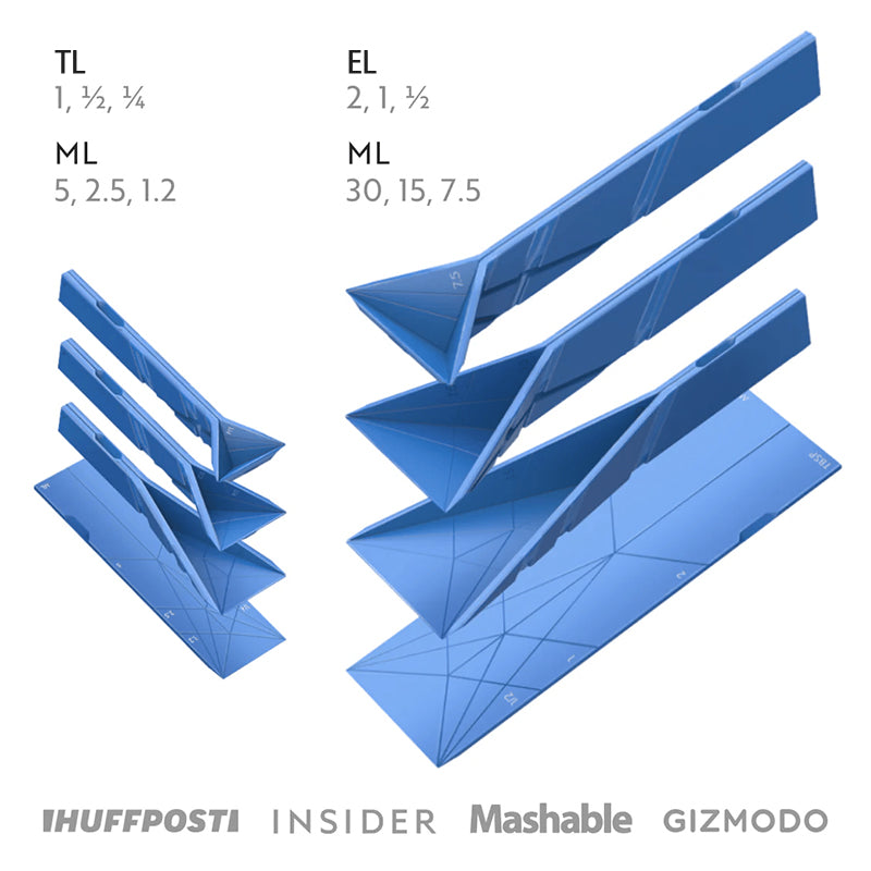 POLYGONFLACHE 3-IN-1 MESSLÖFFEL