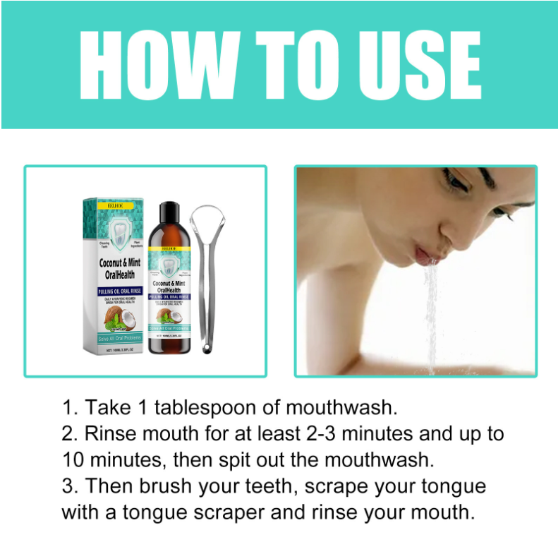AQA Coconut mouthwash