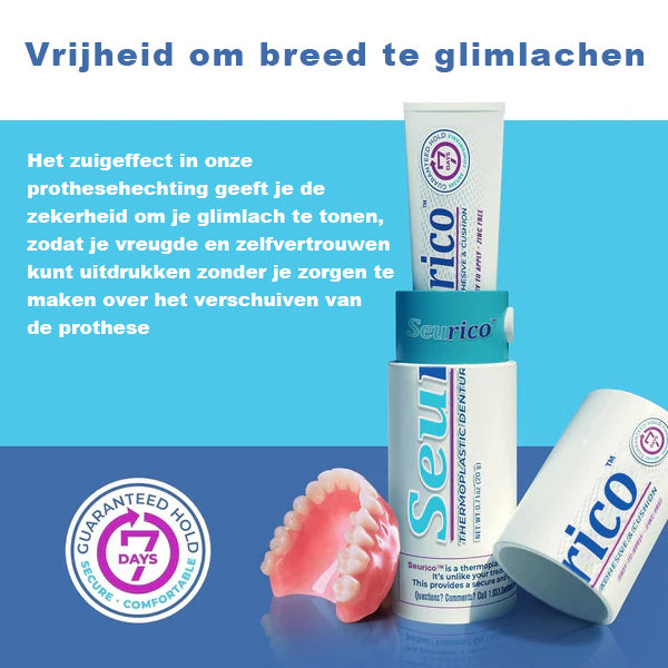 ✨[Officiële Merkwinkel] Seurico™ Thermoplastische Kunstgebitlijm (✨KOOP 2, KRIJG 1 GRATIS 🎁)