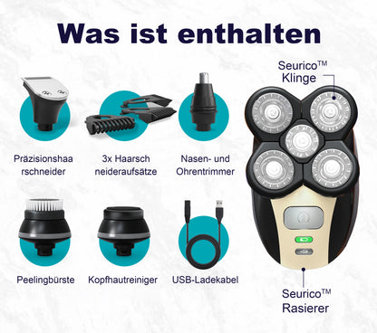 Müheloses Rasieren des Kopfes: Ein unverzichtbarer Rasierer für glatzköpfige Männer