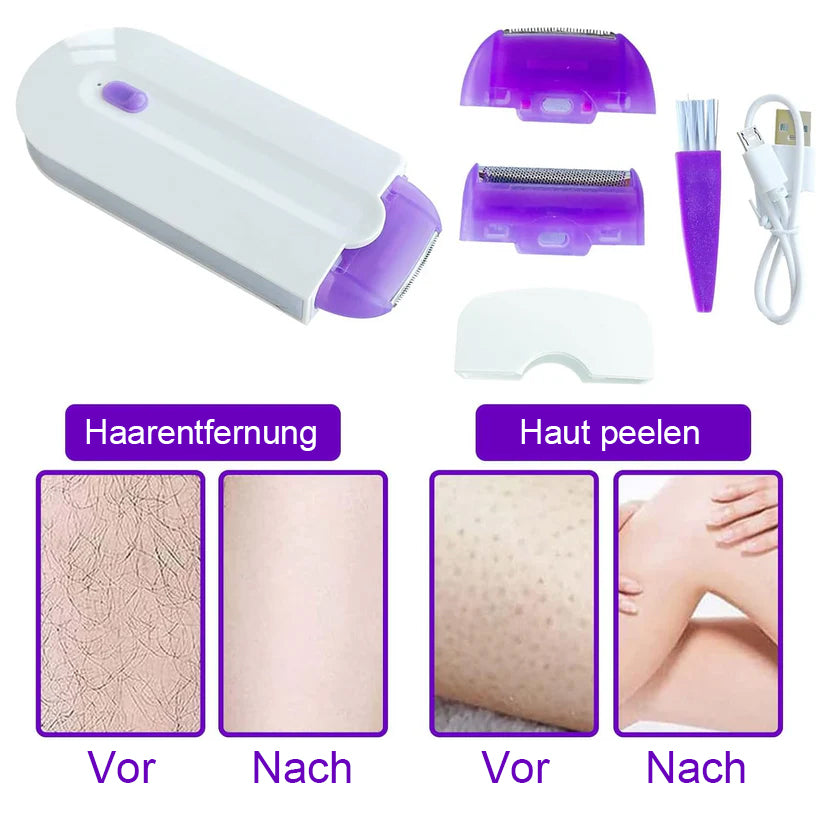 Seurico™ 👩‍⚕️ Lila Licht Schönheit Photon Seidig Schmerzfreie Haarentfernung