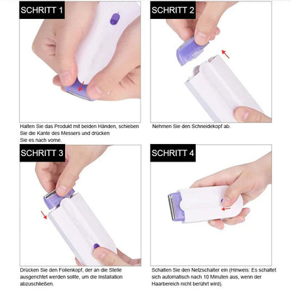 Seurico™ 👩‍⚕️ Lila Licht Schönheit Photon Seidig Schmerzfreie Haarentfernung