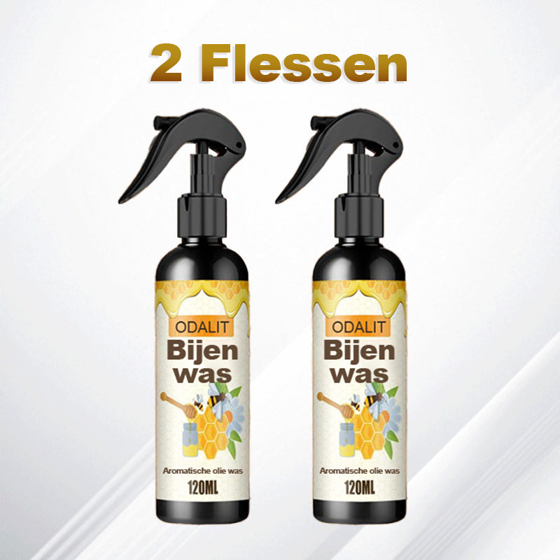 Natuurlijke microgemoleculariseerde bijenwas spray