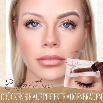 🔥 LETZTER TAG – KAUF 1, ERHALTE 1 GRATIS, NUR 10,99 $ PRO STÜCK! 🔥 🎉 Perfektes Augenbrauen-Schablonen- & Stempel-Set