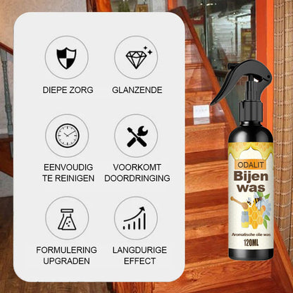 Natuurlijke microgemoleculariseerde bijenwas spray