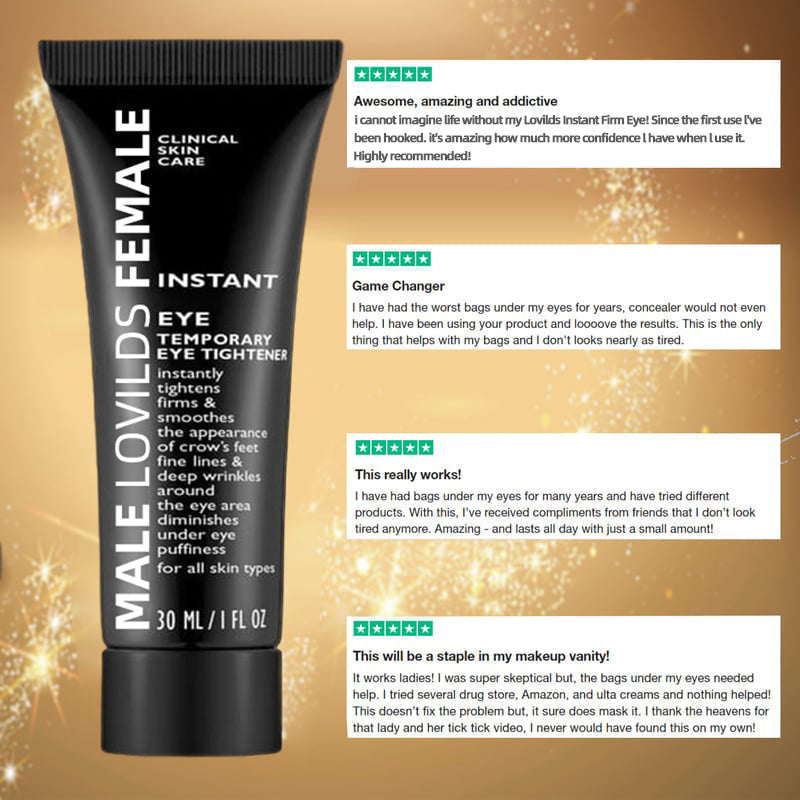 🔥Last Day 49% OFF🔥Lovilds™ Instant Eye Temporary Eye Tightener💕