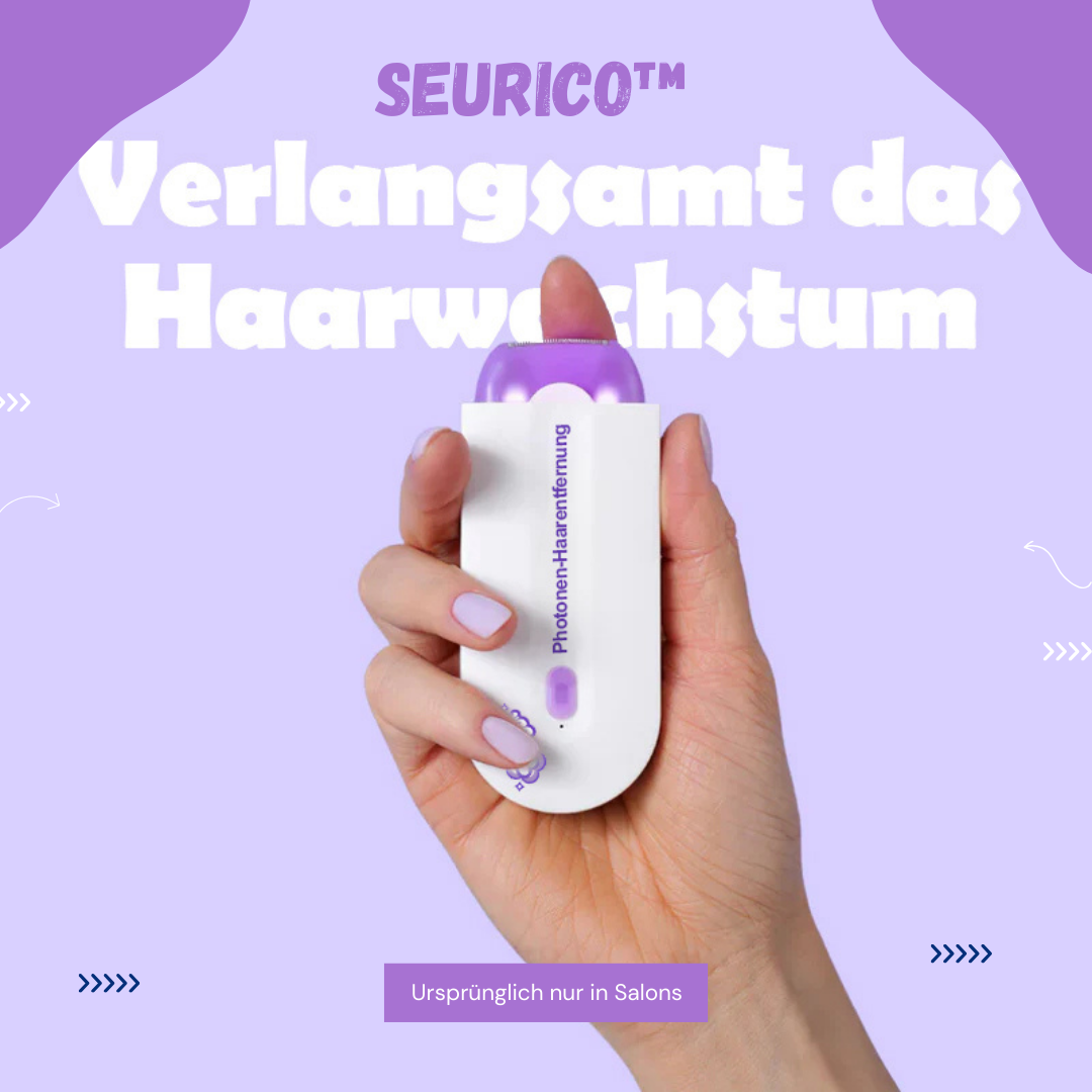 Seurico™ 👩‍⚕️ Lila Licht Schönheit Photon Seidig Schmerzfreie Haarentfernung