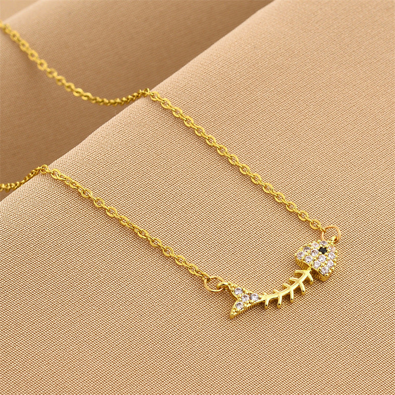 Fishbone Necklace