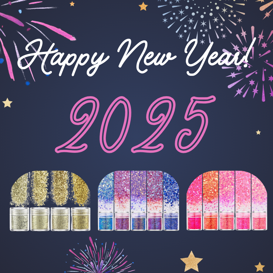 🌟 New Year Magic: DIY Glitter for Festive Projects!
