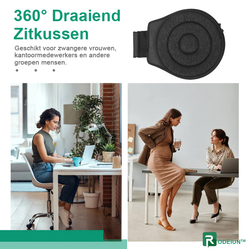 ODEIUN™ 360° Draaibaar Zitkussen