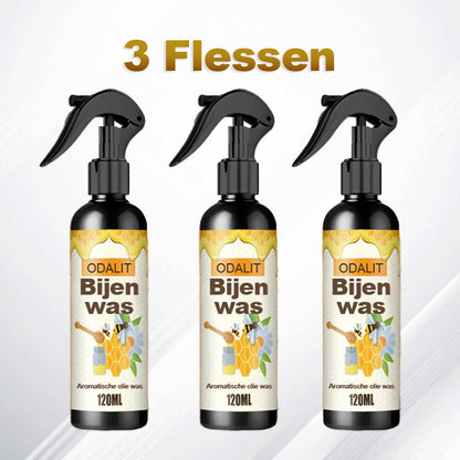 Natuurlijke microgemoleculariseerde bijenwas spray