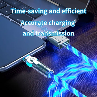 ShineLink - 540° Rotating Fast Charging Cable with Lights