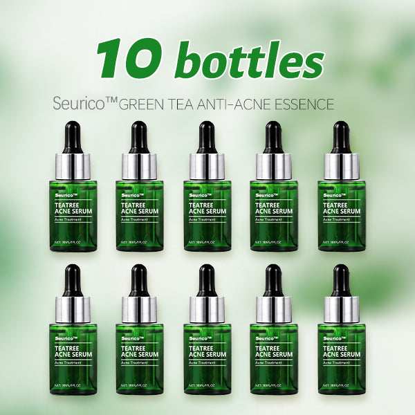 🎄Seurico™ Green Tea Anti-Acne Essence For Anti-aging, anti-wrinkle and Brighten skin colour✨