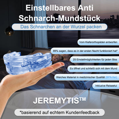 JEREMYTIS™ Verstellbares Anti-Schnarch-Mundstück