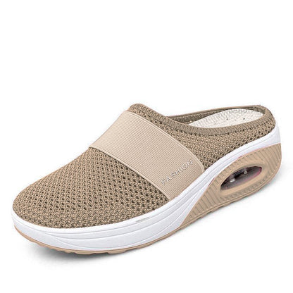 Women Sandals Fashion Wedges Platform Shoes Female Slides Women's Slippers Breathable Mesh Lightweight Ladies Footwear