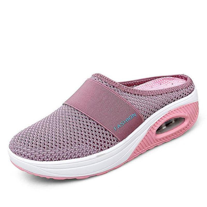 Women Sandals Fashion Wedges Platform Shoes Female Slides Women's Slippers Breathable Mesh Lightweight Ladies Footwear